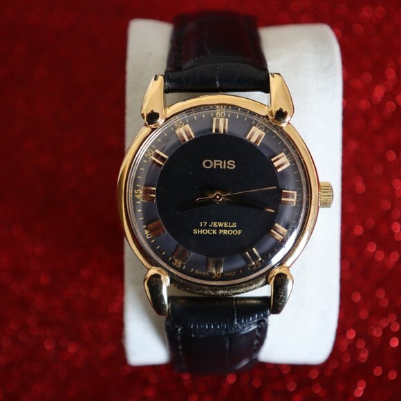 Vintage Oris AM044 Swiss-made, professionally refurbished: 17‑Jewel Manual Wind - Picture 3 of 9